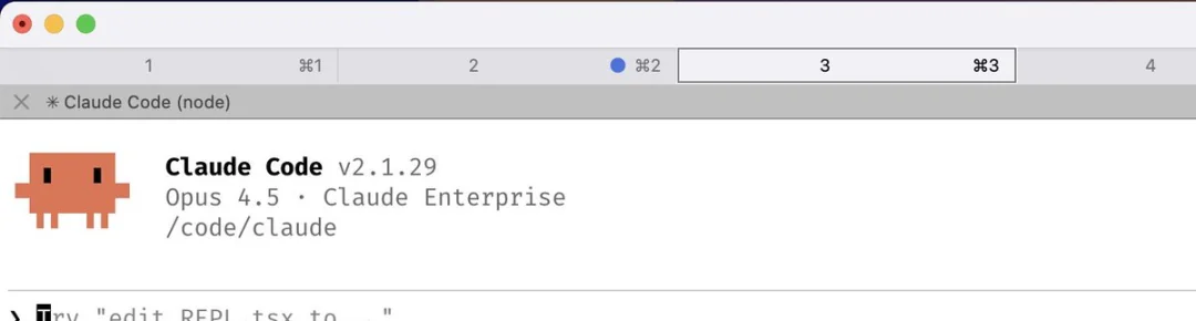 Claude Code 使用技巧之终端环境配置 Ghostty 和 tmux 多标签页示例